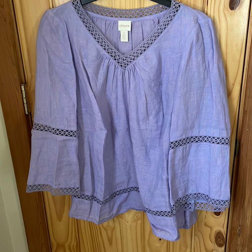 Chico’s size 2 boho blouse.